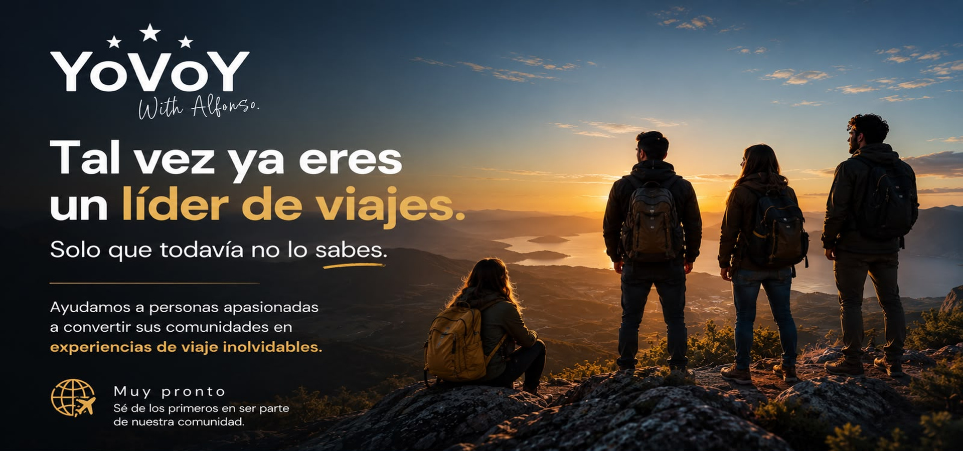 Tal vez ya eres un líder de viajes. Solo que todavía no lo sabes.